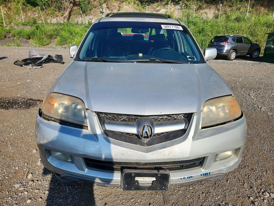 2004 Acura Mdx VIN 2HNYD18954H512378 COPART salvage auction — REAR END, NY - MV-907A SALVAGE CERTIFICATE, sold $425 on 2026-07-09 (photo 5)
