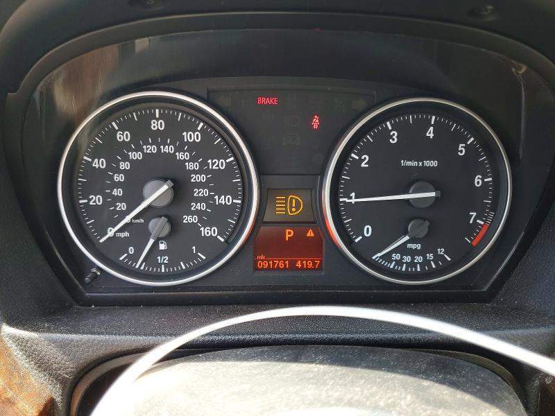 2011 BMW 3 series VIN WBAPH7G57BNN07868 COPART salvage auction — FRONT END, Ca - Salvage Certificate, sold $975 on 2026-07-06 (photo 9)