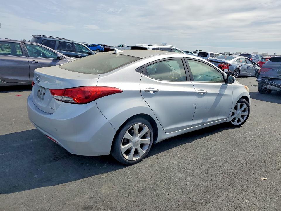 2011 Hyundai Elantra VIN 5NPDH4AE5BH016325 COPART salvage auction — SIDE, Ca - Salvage Certificate, sold $650 on 2026-07-08 (photo 3)