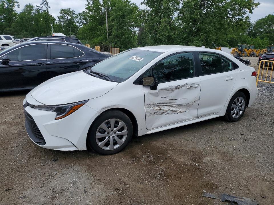 2025 Toyota VIN 5YFB4MDE4SP266494 COPART salvage auction — SIDE, Fl - Certificate Of Destruction, sold $11,500 on 2026-07-14 (photo 1)