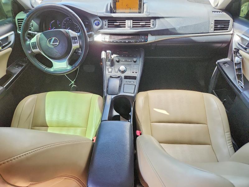 2012 Lexus Ct VIN JTHKD5BH9C2062128 COPART salvage auction — FRONT END, Ut - Certificate Of Title, sold $2,300 on 2026-07-02 (photo 8)