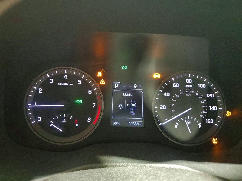 2018 Hyundai Tucson VIN KM8J3CA46JU608111 COPART salvage auction — REAR END, PA - CERTIFICATE OF SALVAGE, sold $4,800 on 2026-07-13 (photo 9)