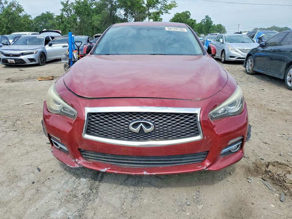 2016 Infiniti Q50 VIN JN1EV7AP7GM303276 COPART salvage auction — MECHANICAL, Fl - Certificate Of Title, sold $400 on 2026-07-02 (photo 5)