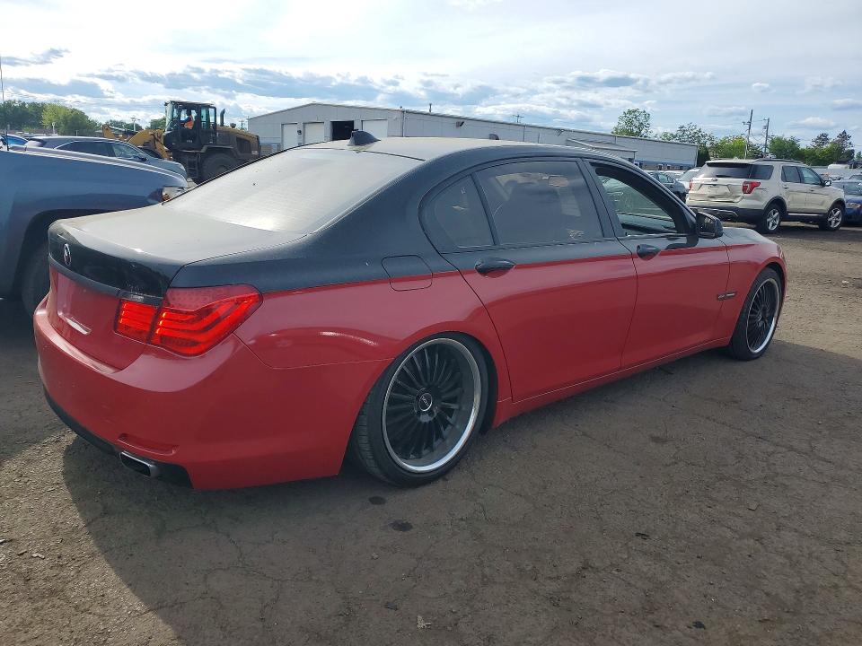 2012 BMW 7 series VIN WBAKC8C54CC434718 COPART salvage auction — MINOR DENT/SCRATCHES, Ct - Certificate Of Title, sold $1,000 on 2026-07-02 (photo 3)