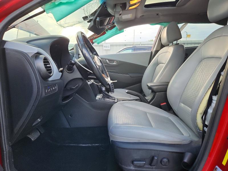 2021 Hyundai Kona VIN KM8K5CA59MU635931 COPART salvage auction — ROLLOVER, Co - Salvage Title, sold $2,050 on 2026-07-08 (photo 7)