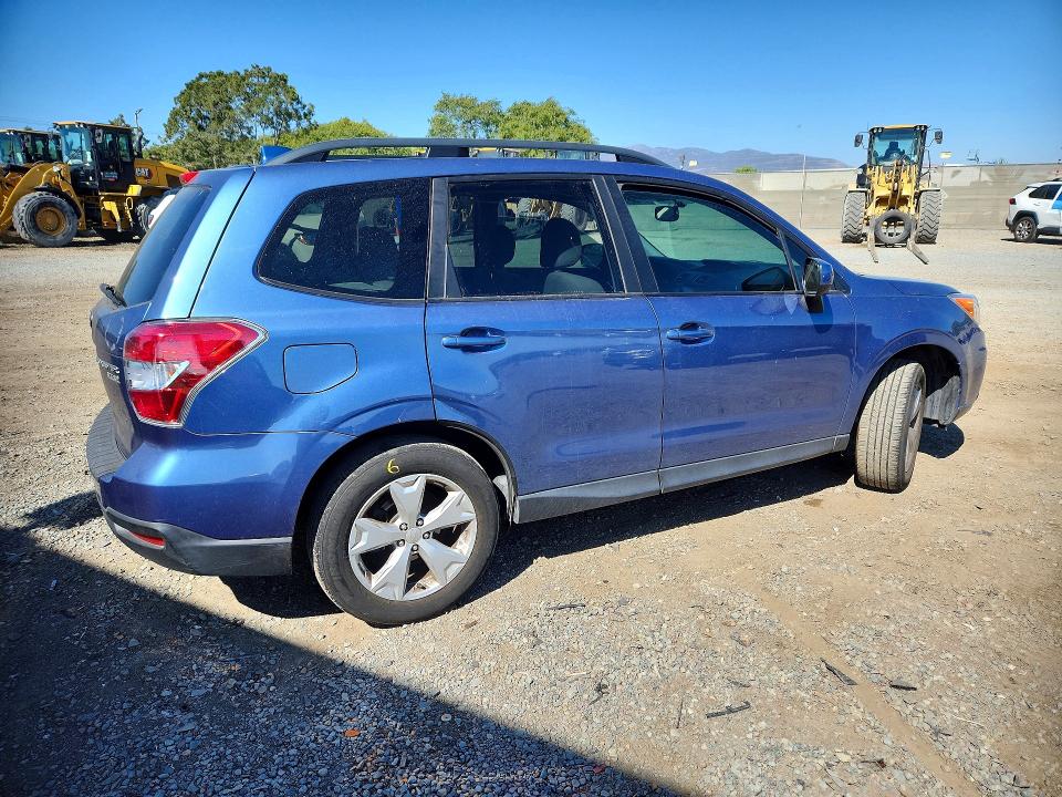 2016 Subaru VIN JF2SJADCXGH420281 COPART salvage auction — REAR END, Ca - Salvage Certificate, sold $1,700 on 2026-07-21 (photo 3)