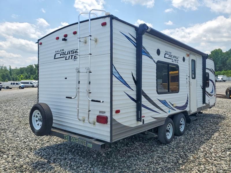 2013 Foresriver VIN 4X4TSMZ28DR402511 COPART salvage auction — ROOF, SC - CERT OF TITLE-SALVAGE, sold $100 on 2026-07-30 (photo 4)