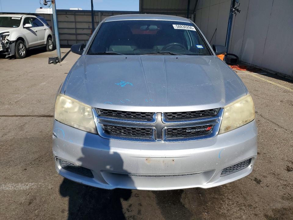 2012 Dodge Avenger VIN 1C3CDZAB1CN242538 COPART salvage auction — REAR END, Tx - Salvage Vehicle Title, sold $625 on 2026-07-24 (photo 5)