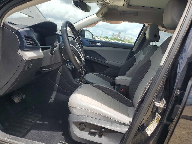 2022 Volkswagen Taos VIN 3VVLX7B29NM096720 COPART salvage auction — SIDE, TX - SALVAGE VEHICLE TITLE (P), sold $7,900 on 2026-07-16 (photo 7)