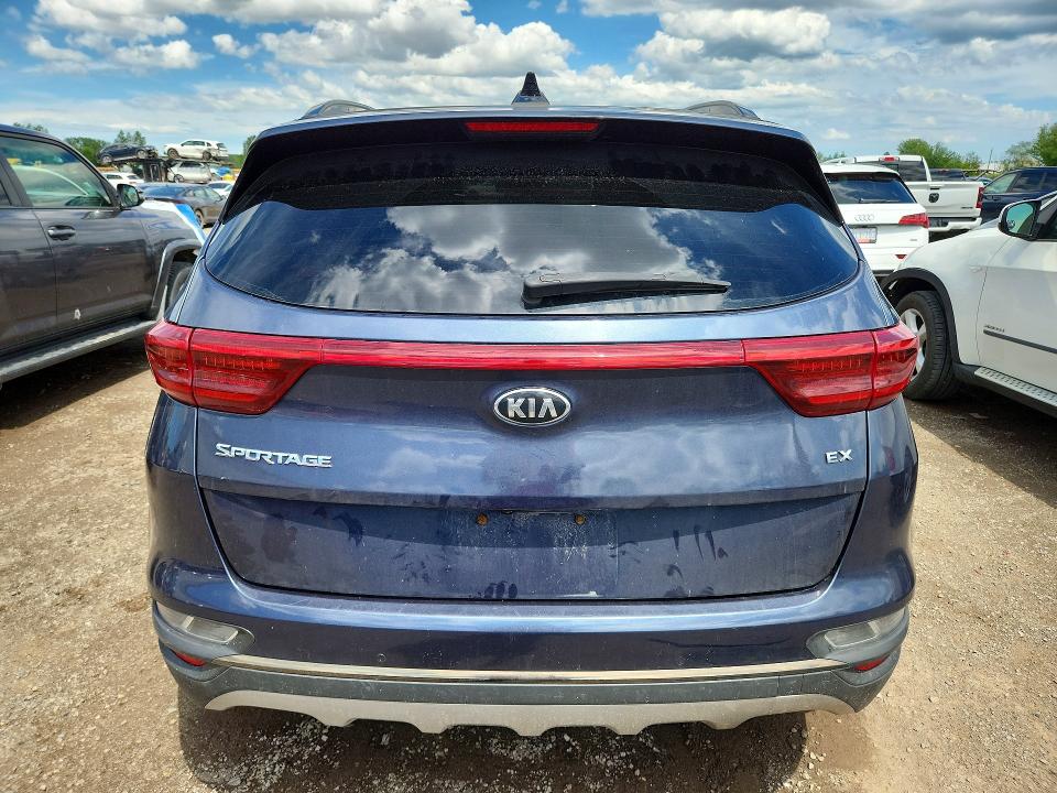 2022 Kia Sportage VIN KNDPNCAC2N7999410 COPART salvage auction — FRONT END, On - Permit Salvage, sold $5,200 on 2026-07-07 (photo 6)
