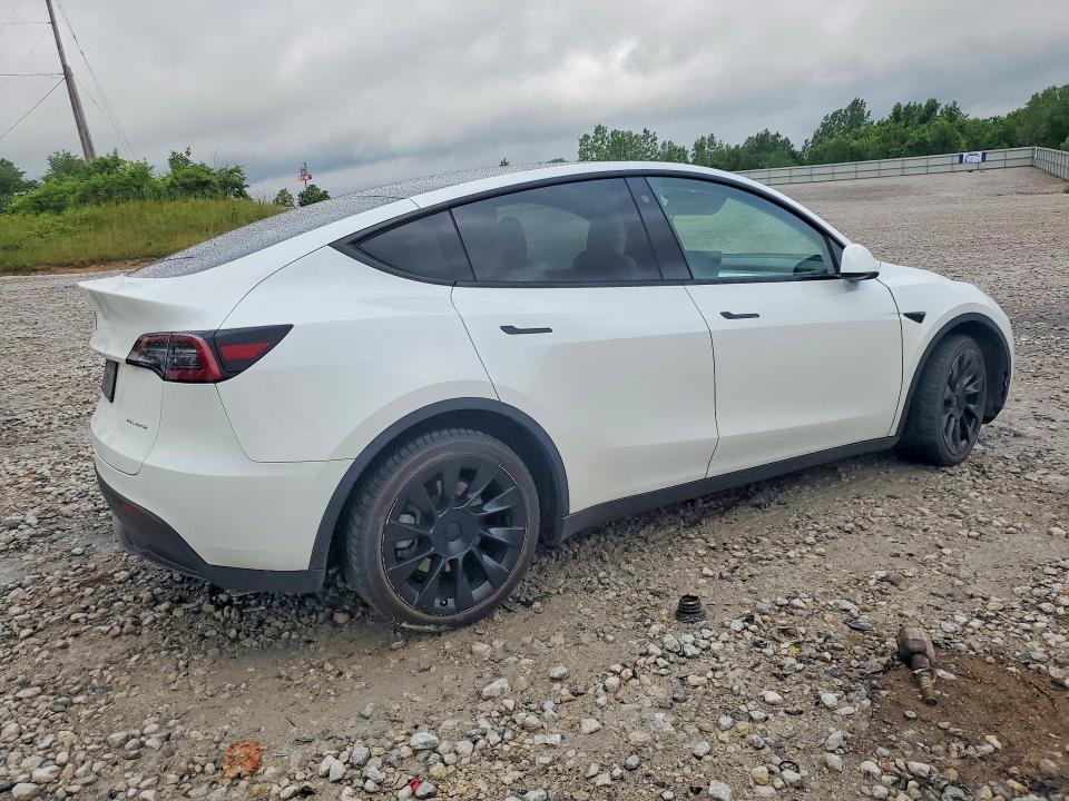 2021 Tesla Model y VIN 5YJYGDEE7MF190087 COPART salvage auction — FRONT END, Mi - Cert Of Title-Salvage Vehicle, sold $7,200 on 2026-07-16 (photo 3)