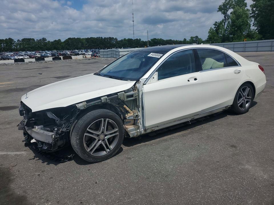 2016 Mercedes-benz VIN WDDUG8FB3GA210929 COPART salvage auction — FRONT END, Nc - Salvage Certificate Of Title, sold $5,200 on 2026-08-11 (photo 1)
