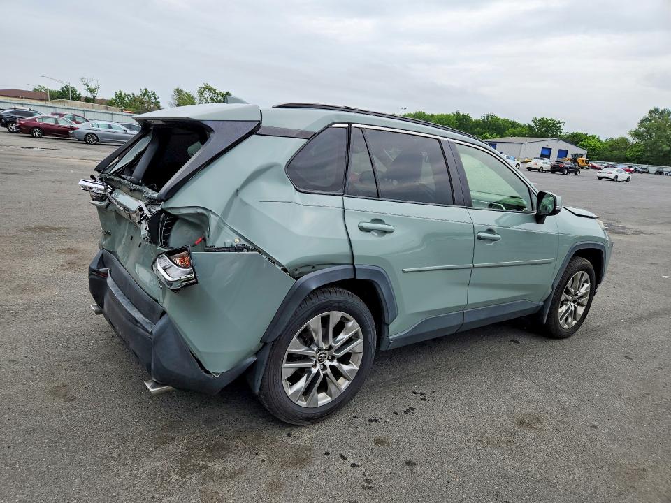 2019 Toyota Rav 4 VIN JTMA1RFV6KD014053 COPART salvage auction — REAR END, Nj - Cert Of Title-Salvage, sold $8,200 on 2026-07-28 (photo 3)