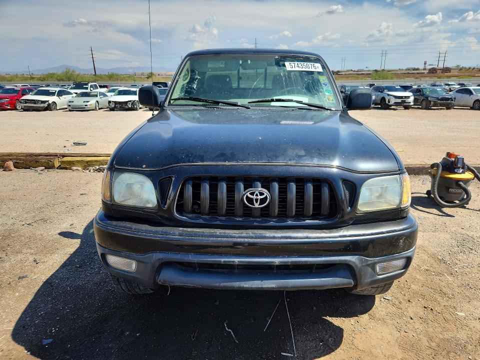 2004 Toyota Tacoma VIN 5TEWN72N04Z436351 COPART salvage auction — NORMAL WEAR, Az - Certificate Of Title, sold $6,200 on 2026-07-31 (photo 5)