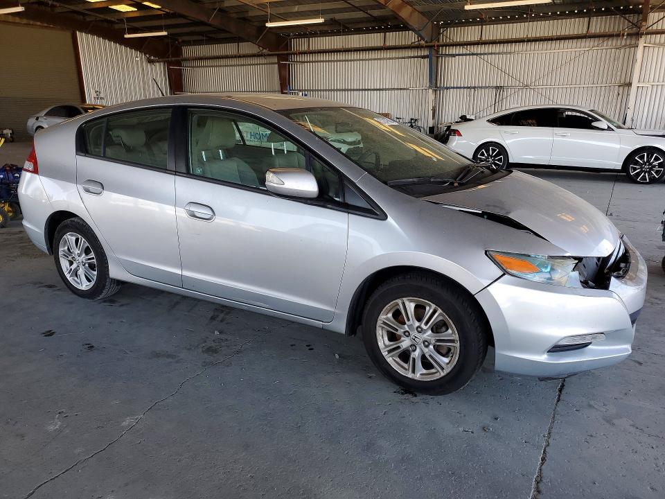 2010 Honda Insight VIN JHMZE2H78AS033077 COPART salvage auction — FRONT END, CA - SALVAGE CERTIFICATE, sold $625 on 2026-07-23 (photo 4)