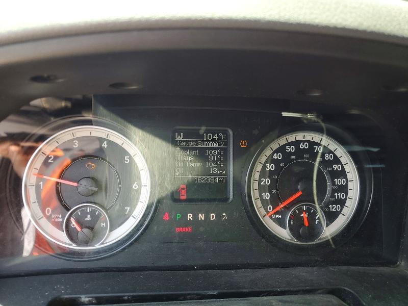 2016 Ram VIN 1C6RR7GT4GS165867 COPART salvage auction — FRONT END, VA - CERT OF TITLE - SALVAGE, sold $150 on 2026-07-28 (photo 9)