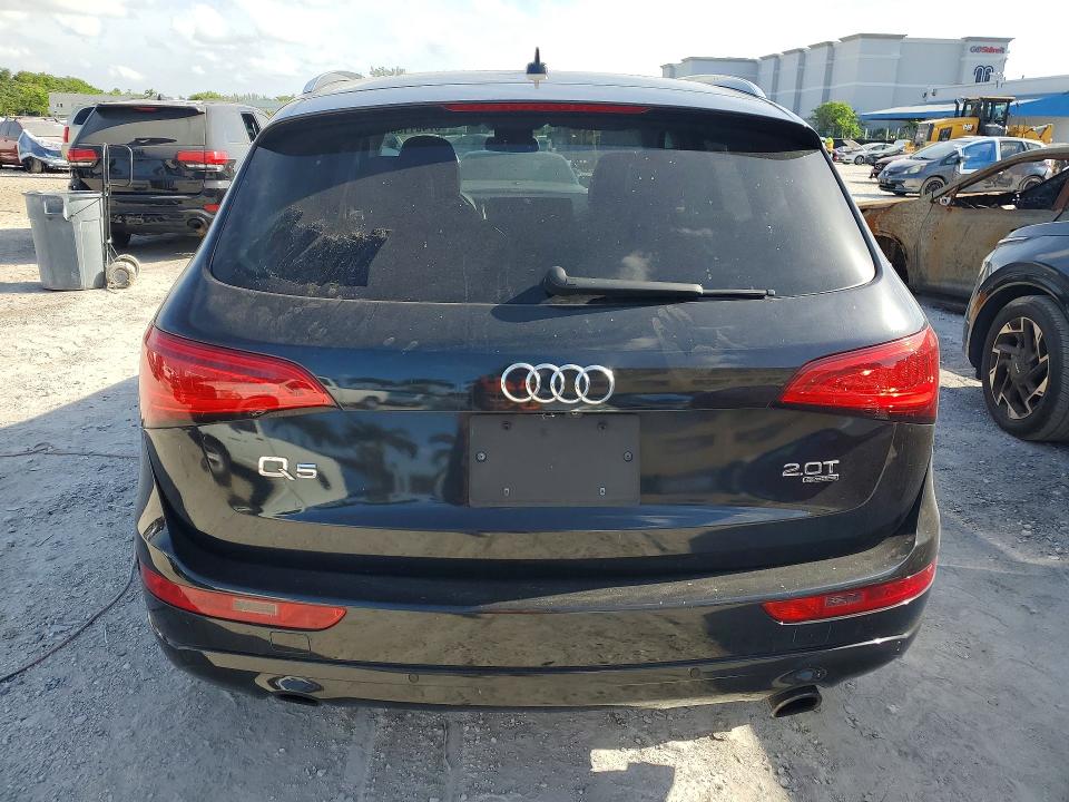 2017 Audi Q5 VIN WA1C2AFP7HA099952 COPART salvage auction — MINOR DENT/SCRATCHES, Fl - Certificate Of Title, sold $1,650 on 2026-07-09 (photo 6)