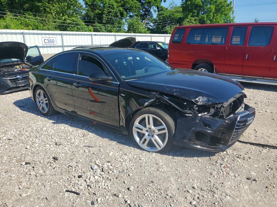 2016 Audi A6 VIN WAUGFAFC0GN106947 COPART salvage auction — FRONT END, Mo - Salvage Certificate Of Title, sold $1,400 on 2026-07-28 (photo 4)