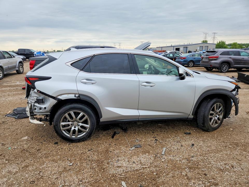 2016 Lexus Nx VIN JTJBARBZ7G2055398 COPART salvage auction — FRONT END, Il - Salvage Certificate, sold $4,900 on 2026-07-07 (photo 3)