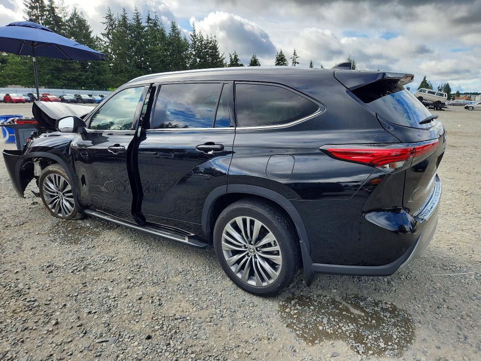 2021 Toyota VIN 5TDFZRBH8MS084319 COPART salvage auction — FRONT END, Wa - Bill Of Sale, sold $14,900 on 2026-07-14 (photo 2)