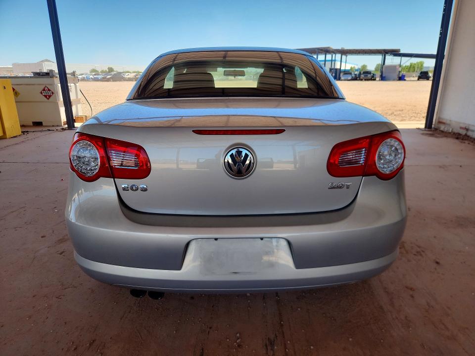 2009 Volkswagen Eos VIN WVWBA71F29V012488 COPART salvage auction — FRONT END, AZ - CERT OF TITLE - SALVAGE, sold $1,850 on 2026-08-11 (photo 6)