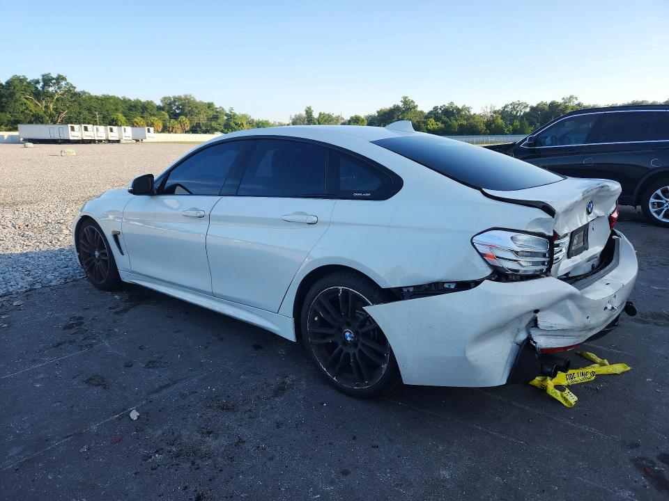 2015 BMW 4 series VIN WBA4A5C50FD410380 COPART salvage auction — REAR END, Fl - Cert Of Title Slvg Rebuildable, sold $2,450 on 2026-07-13 (photo 2)