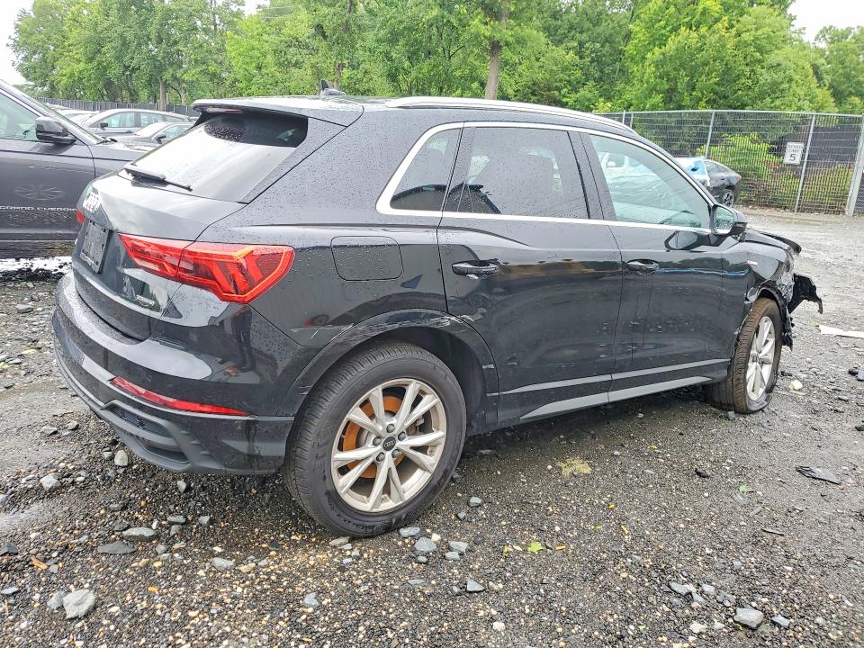 2025 Audi Q3 VIN WA1DECF30S1048000 COPART salvage auction — FRONT END, MD - CERTIFICATE OF TITLE, sold $13,200 on 2026-07-27 (photo 3)