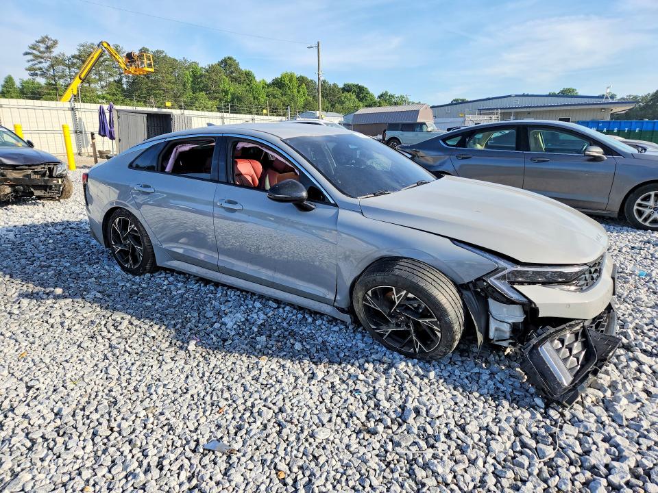 2026 Kia K5 VIN KNAG64J73T5420792 COPART salvage auction — FRONT END, Ny - Mv-907A Salvage Certificate, sold $2,300 on 2026-07-28 (photo 4)