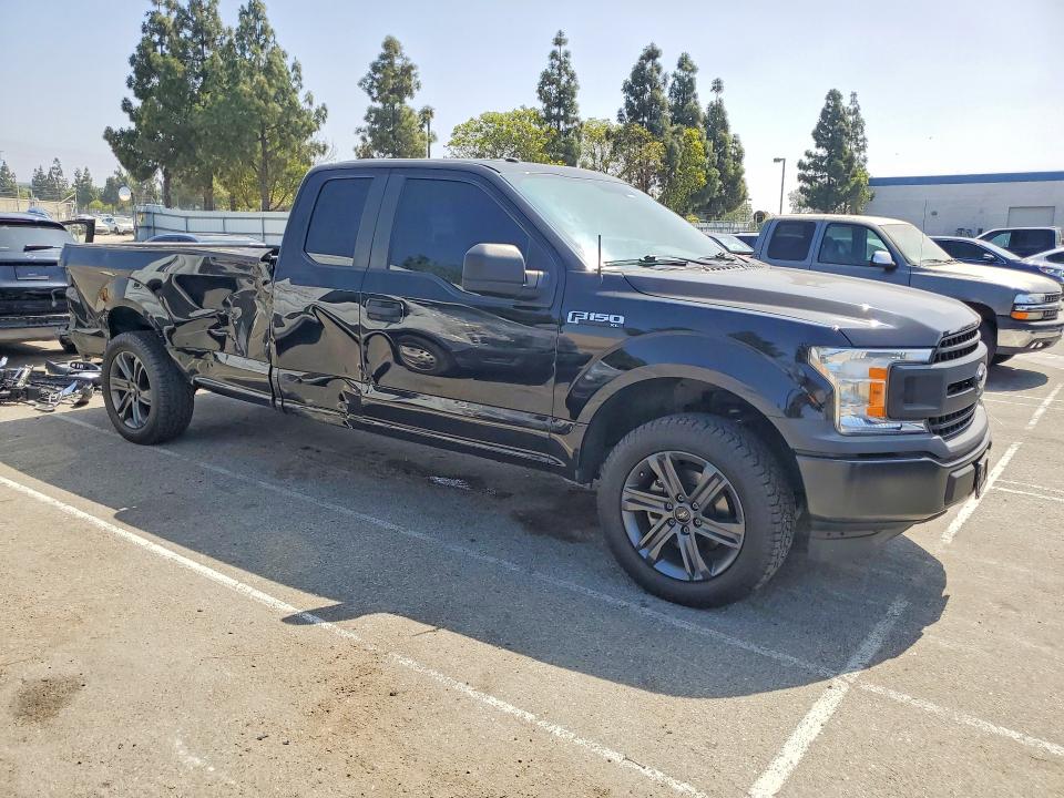 2018 Ford VIN 1FTEX1CP9JKD23985 COPART salvage auction — SIDE, Ca - Salvage Certificate, sold $3,350 on 2026-07-02 (photo 4)