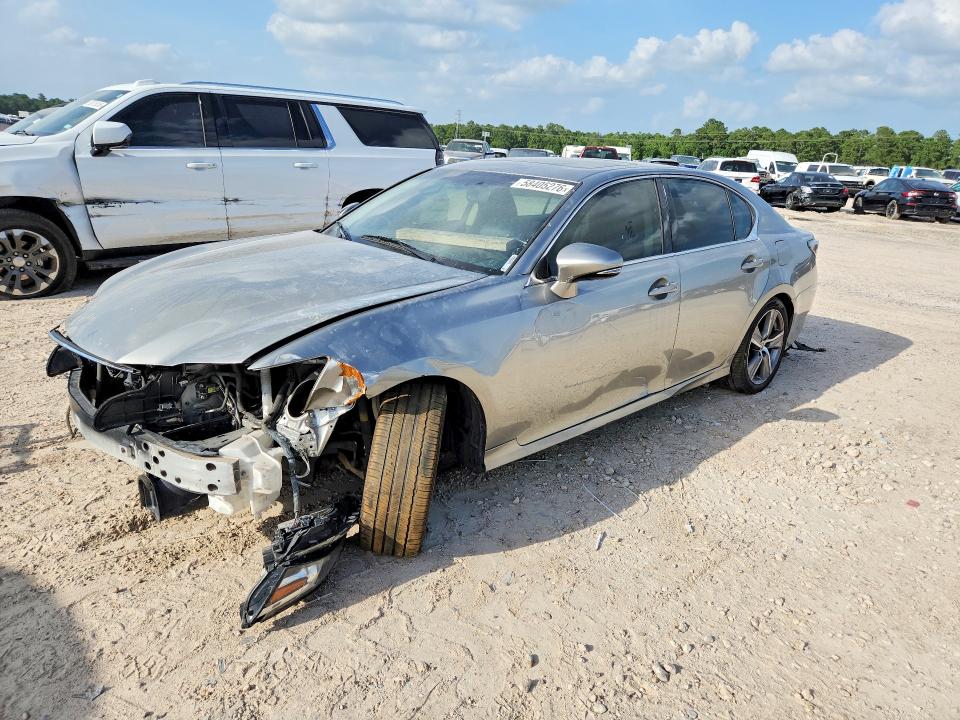 2016 Lexus Gs VIN JTHBA1BL0GA001168 COPART salvage auction — FRONT END, Tx - Salvage Vehicle Title, sold $800 on 2026-07-21 (photo 1)