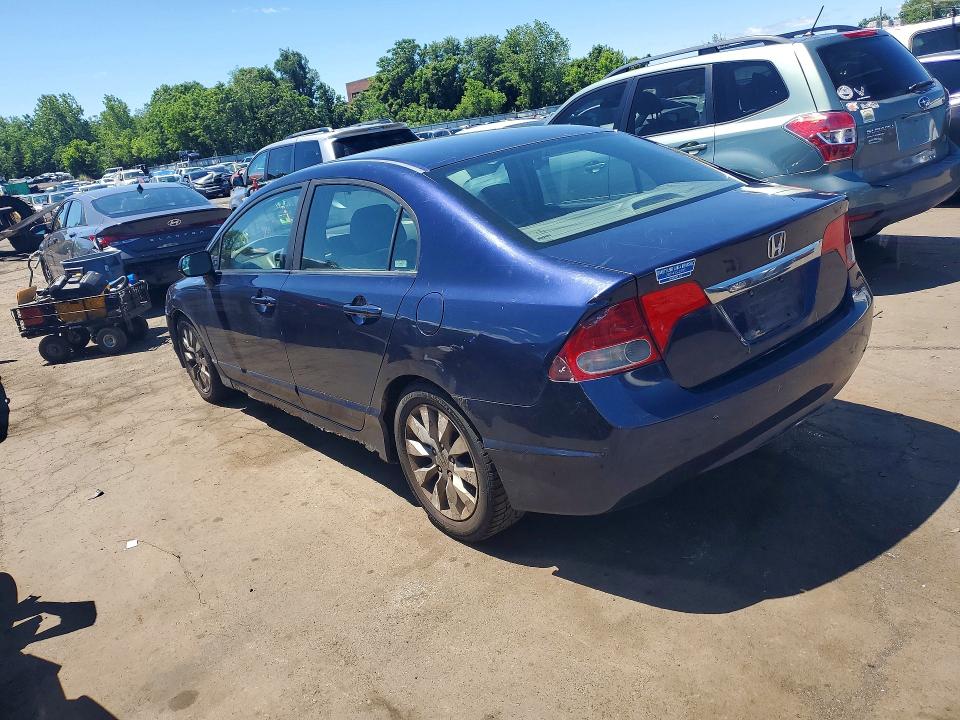 2009 Honda Civic VIN 19XFA16879E045466 COPART salvage auction — MINOR DENT/SCRATCHES, Ct - Certificate Of Title, sold $1,150 on 2026-07-10 (photo 2)