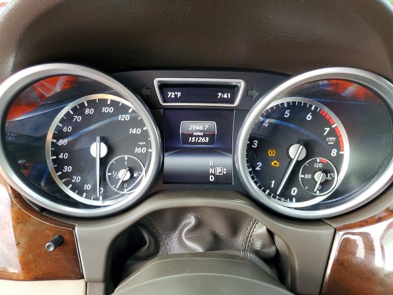 2015 Mercedes-benz M-klasse VIN 4JGDA5JB0FA571711 COPART salvage auction — NORMAL WEAR, Nj - Certificate Of Title, sold $4,250 on 2026-07-02 (photo 9)
