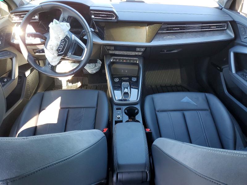 2025 Audi A3 VIN WAUHUDGY6SA074253 COPART salvage auction — FRONT END, In - Cert Of Title-Salvage Title, sold $8,100 on 2026-07-27 (photo 8)