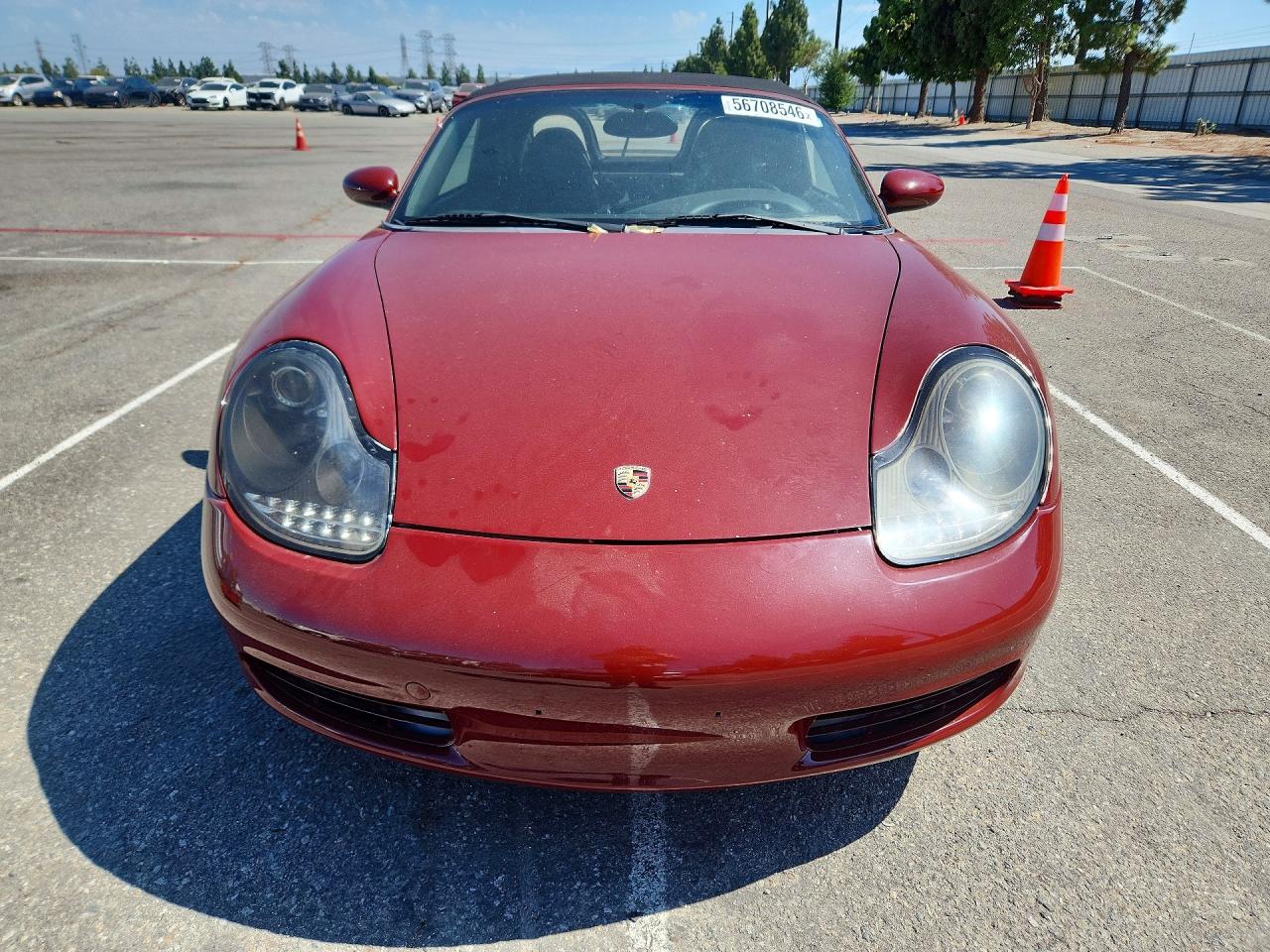 2001 Porsche Boxster VIN WP0CA29861U625575 COPART salvage auction — Normal Wear, CA - DIS/DLR/EXP ONLY CLEAN TITLE, sold $425 on 2026-06-30 (photo 5)
