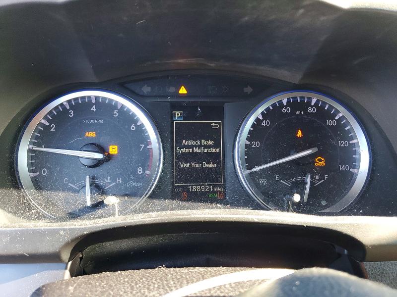 2017 Toyota Highlander VIN 5TDJZRFH2HS387476 COPART salvage auction — FRONT END, NY - MV-907A SALVAGE CERTIFICATE, sold $9,600 on 2026-07-14 (photo 9)
