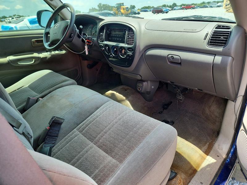 2005 Toyota Tundra VIN 5TBRT34105S470836 COPART salvage auction — SIDE, Fl - Cert Of Title Slvg Rebuildable, sold $800 on 2026-07-24 (photo 8)