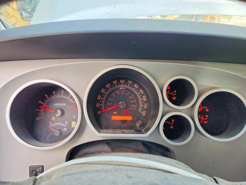2008 Toyota Tundra VIN 5TBBV54198S499859 COPART salvage auction — REAR END, Vt - Cert Of Title-Salvage Vehicle, sold $1,950 on 2026-07-20 (photo 9)