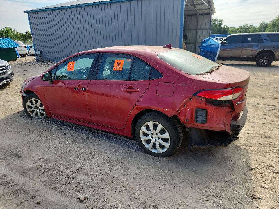 2020 Toyota Corolla VIN 5YFEPRAE1LP126023 COPART salvage auction — FRONT END, Fl - Certificate Of Title, sold $3,950 on 2026-07-09 (photo 2)