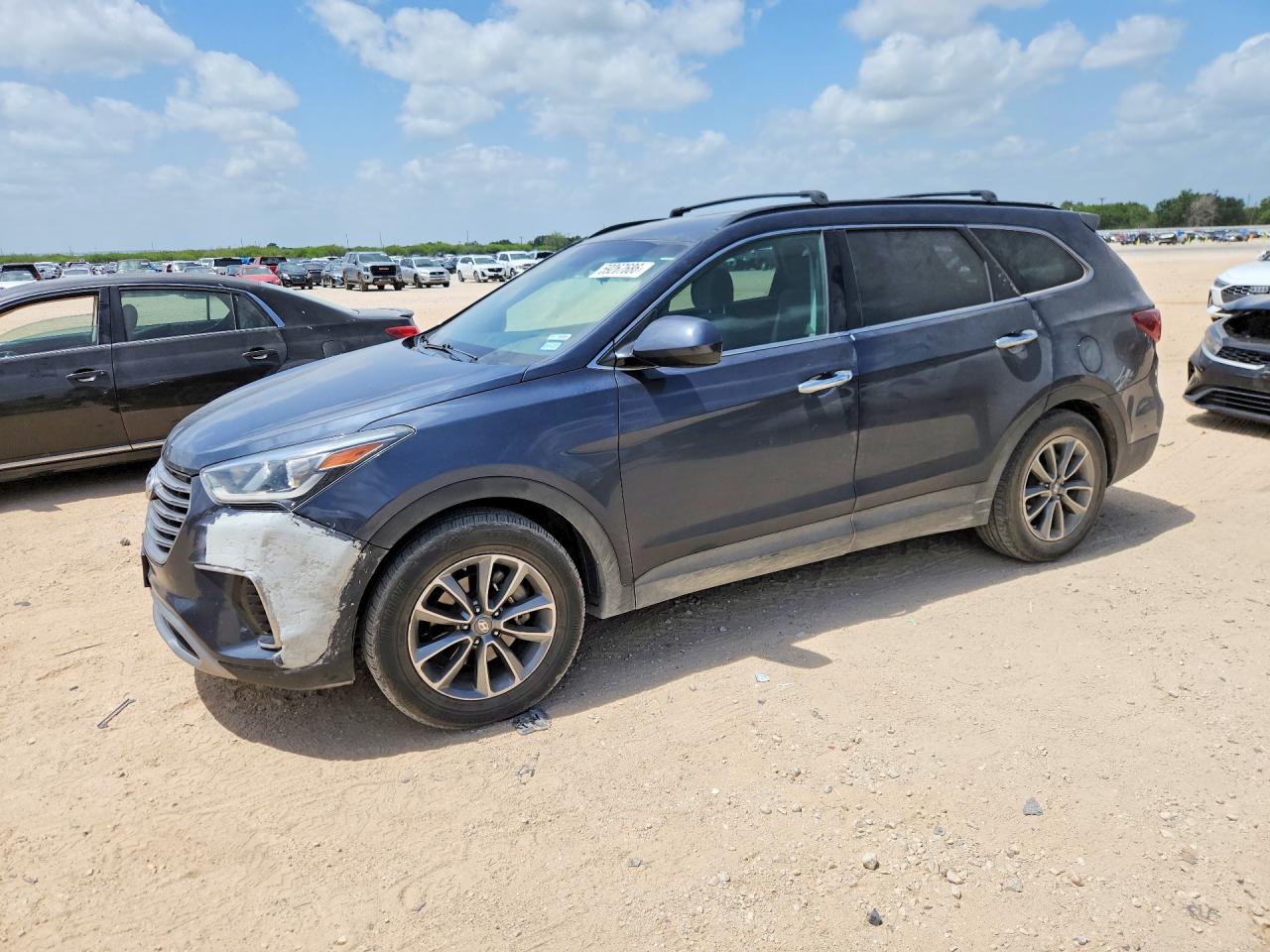 2019 Hyundai Santa Fe VIN KM8SM4HF2KU305259 COPART salvage auction — Minor Dent/Scratches, TX - CERTIFICATE OF TITLE, sold $4,000 on 2026-07-09 (photo 1)