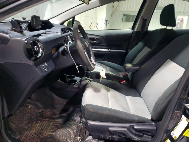 2016 Toyota Prius c VIN JTDKDTB35G1121889 COPART salvage auction — FRONT END, Tx - Salvage Vehicle Title, sold $1,450 on 2026-07-14 (photo 7)