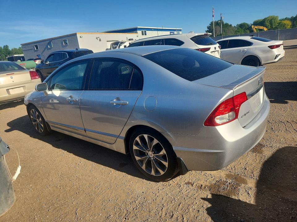 2011 Honda Civic VIN 2HGFA1E69BH014795 COPART salvage auction — FRONT END, On - Permit No Brand - Unfit, sold $825 on 2026-07-02 (photo 2)
