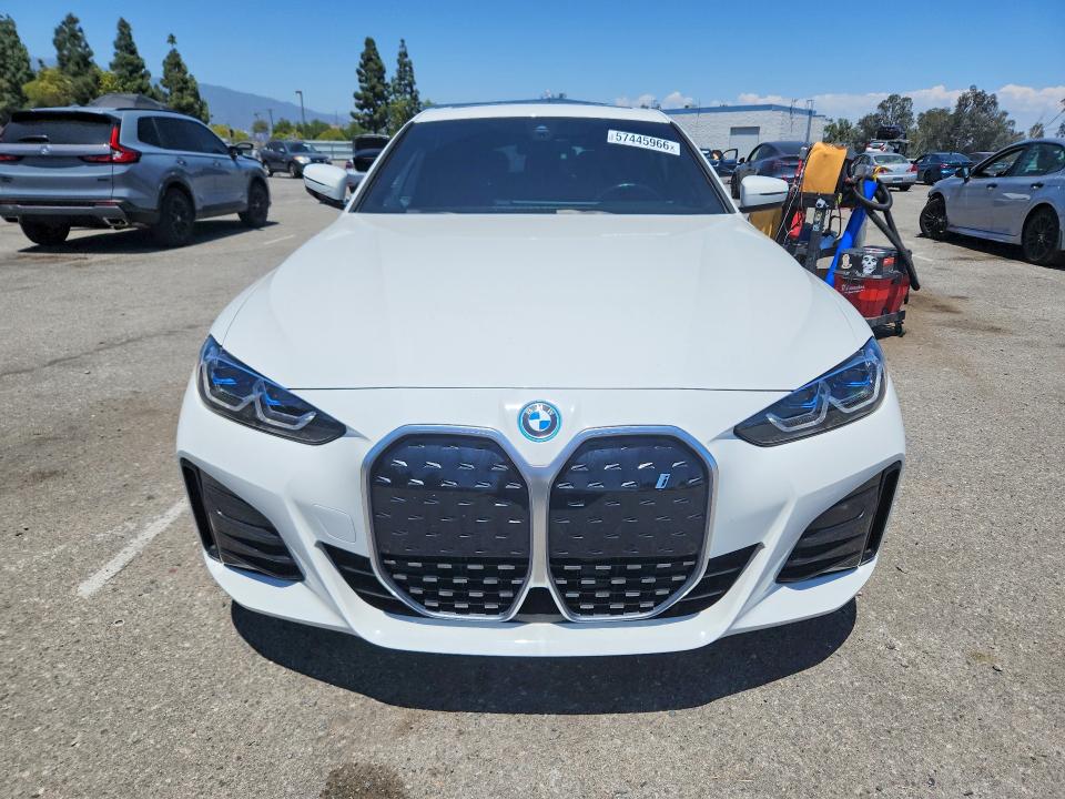 2023 BMW I4 VIN WBY73AW09PFR01778 COPART salvage auction — REAR END, CA - SALVAGE CERTIFICATE, sold $9,000 on 2026-07-28 (photo 5)