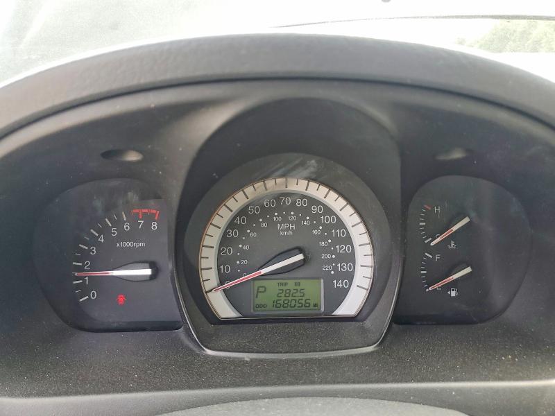 2007 Kia Spectra VIN KNAFE121275396126 COPART salvage auction — REAR END, Nc - Salvage Certificate Of Title, sold $425 on 2026-07-22 (photo 9)