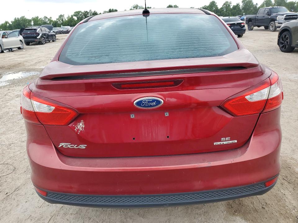 2014 Ford Focus VIN 1FADP3F29EL207988 COPART salvage auction — NORMAL WEAR, Tx - Certificate Of Title, sold $400 on 2026-07-02 (photo 6)