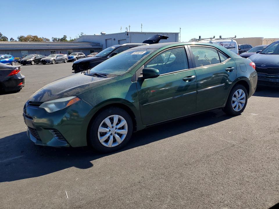 2015 Toyota VIN 5YFBURHE5FP342026 COPART salvage auction — VANDALISM, Ca - Salvage Certificate, sold $2,100 on 2026-07-13 (photo 1)