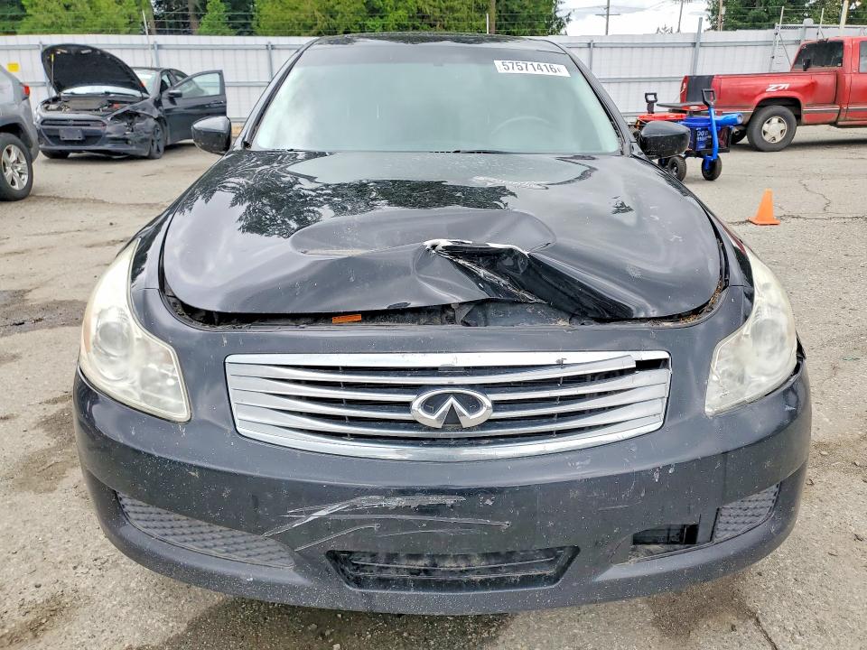 2009 Infiniti G VIN JNKCV61F89M363879 COPART salvage auction — FRONT END, Wa - Bill Of Sale, sold $325 on 2026-07-13 (photo 5)