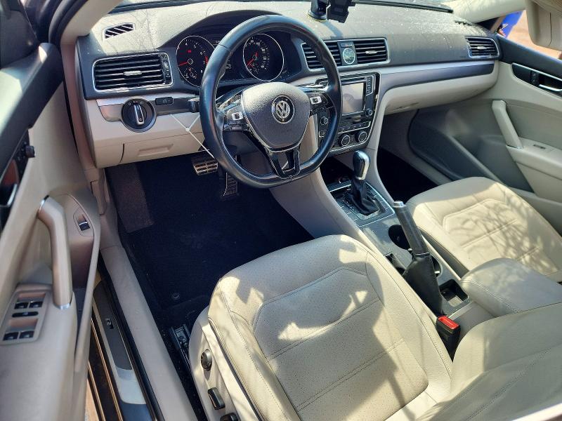 2017 Volkswagen Passat VIN 1VWDT7A32HC047273 COPART salvage auction — ROOF, PA - CERTIFICATE OF SALVAGE, sold $1,100 on 2026-07-02 (photo 8)