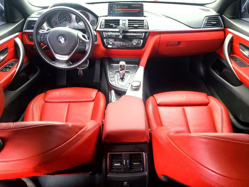 2019 BMW 4er VIN WBA4J1C59KBM15642 COPART salvage auction — FRONT END, Ca - Salvage Certificate, sold $7,400 on 2026-07-22 (photo 8)