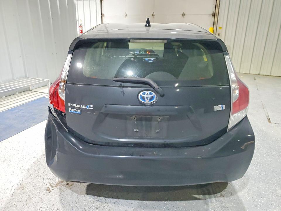 2016 Toyota Prius c VIN JTDKDTB35G1121889 COPART salvage auction — FRONT END, Tx - Salvage Vehicle Title, sold $1,450 on 2026-07-14 (photo 6)