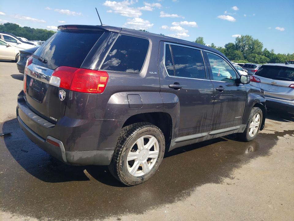 2015 Gmc Terrain VIN 2GKFLVEK2F6341395 COPART salvage auction — FRONT END, CT - CERT OF TITLE-SALVAGE, sold $450 on 2026-07-02 (photo 3)